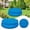290cm, variant on Round Pool Cover - Inflatable Above Ground Pool Cove, Dustproof Waterproof Prevent Leaves, Dustproof Pool Cover with Ventilation Holes and Drawstring Design (Blue, 9.5 FT)