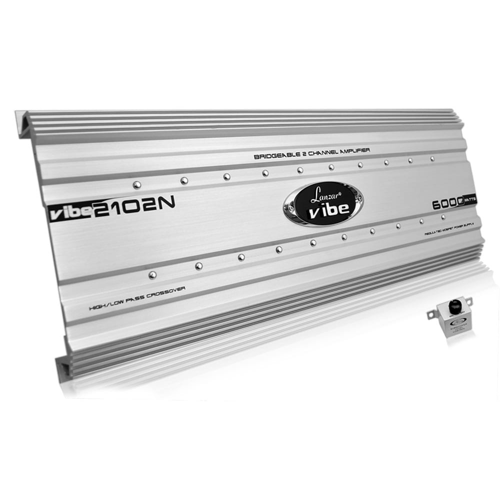 LANZAR VIBE2102N Vibe 6000 Watts 2 Channel Mosfet Amplifier Walmart