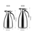 thumbnail image 2 of Bouilloire Isolée en Acier Inoxydable Bouilloire de Restaurant Commerciale Bouilloire de Restaurant Bouteille d'Eau Chaude Isolée pour la Maison Bouilloire Grande Capacité, 2 of 5