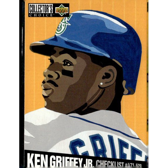 Collectible 1994 Upper Deck Collector's Choice Ken Griffey Jr. #324 Checklist Baseball Trading Card Seattle Mariners