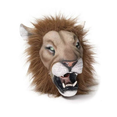Latex Lion Deluxe Mask