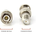 thumbnail image 5 of THE CIMPLE CO - RF Coaxial Adapter, Converter - F-Type Female to BNC Male Connector - 10 Pack, 5 of 9