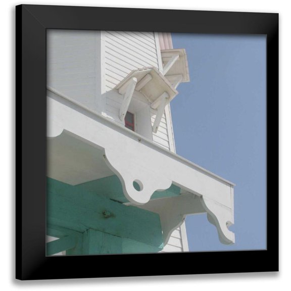 Bay, Noah 12x12 Black Modern Framed Museum Art Print Titled - Lighthouse Study I