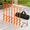 orange-6Pack-18", variant on Black 4Pack-30" Heavy Duty Screw In Ground Anchor Trampoline Securing Kit