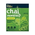 thumbnail image 2 of Tea India Chai Moments Cardamom Chai Tea Instant Latte Mix Flavorful Blend Of Premium Black Tea, Cardamom & Natural Ingredients Traditional Indian Caffeinated Tea Individually wrapped 10 Sachets, 2 of 9