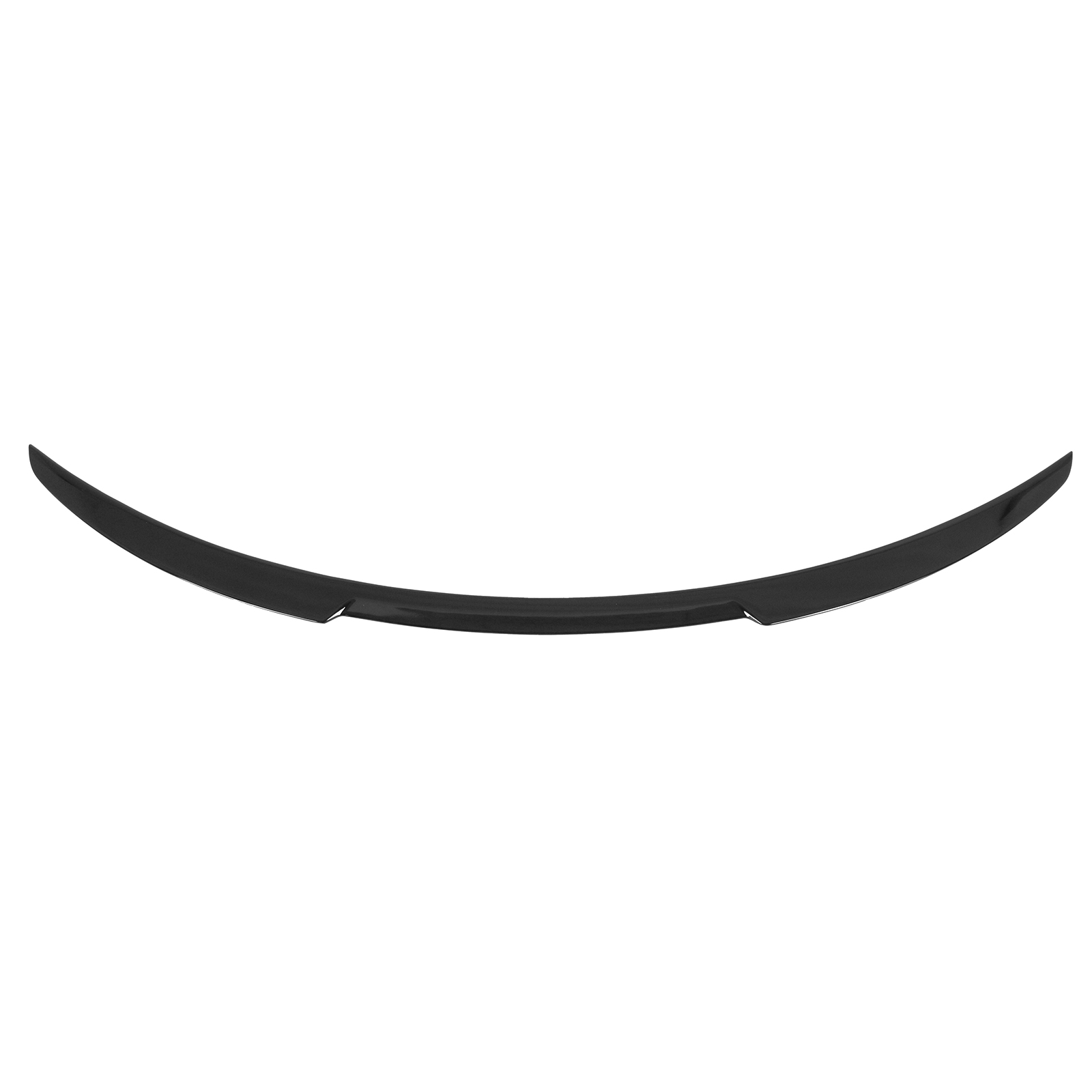 Ikon Motorsports Trunk Spoiler Compatible with 2026 Tesla Model Y Juniper, V Style Gloss Black ABS Plastic Add-on Rear Trunk Lid Spoiler Wing Lip