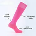 thumbnail image 4 of 3 Pairs Softball Soccer Socks Baseball Football Socks for Youth Men and Women, 4 of 6