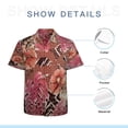 thumbnail image 7 of High Quality Hawaiian Shirts for Men Short Sleeve Aloha Beach Shirt Floral Summer Casual Button Down Shirts Blouses 7ZY6N2, 7 of 7