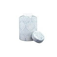 thumbnail image 2 of Woven Paths Ceramic Ginger Jar with Lid, White and Blue, 2 of 4