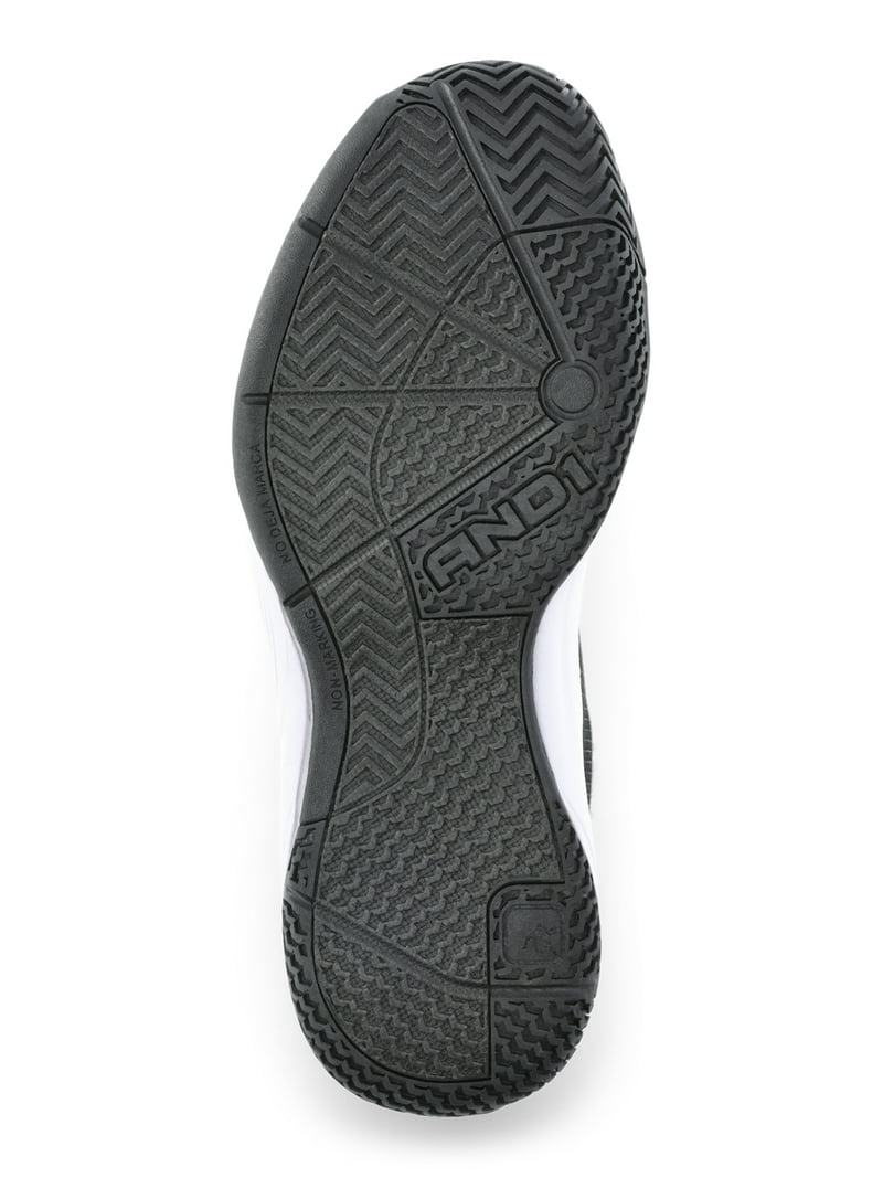 たっつあん AND1 men's Tangent Top Basketball Sneakers - Lace-Up Closure