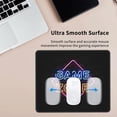 thumbnail image 6 of TEQUAN Non-Slip Washable Rubber Mouse Pad, Game Zone Neon Signs Pattern Mouse Mat, 10 x 12 inches, 6 of 7