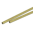 thumbnail image 6 of Uxcell 6mm OD 0.5mm Wall Thickness 200mm Length Brass Tube 2 Pack, 6 of 6