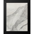 thumbnail image 2 of Warren, Annie 12x14 Black Modern Framed Museum Art Print Titled - Gray Mountain Range I, 2 of 5