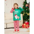 thumbnail image 2 of Christmas Pajamas Family Set Xmas Pjs Matching Couples Long Sleeve Stripe Santa Printed Mommy Daughter Mother Kids Baby 2023 New, 2 of 3