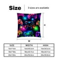 thumbnail image 5 of Game Controller Covers Throw Pillow Set - 2 Pack Throw Pillow Inserts Included - Unique Patterns - 16x16, 18x18, 20x20 Inches for Home Decor - Throw Pillow - Decorative Pillows, 5 of 6