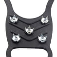 thumbnail image 4 of Crampones de nieve antideslizantes de 8 dientes, agarre para hielo, cadena para calzado, funda de silicona, 4 of 14