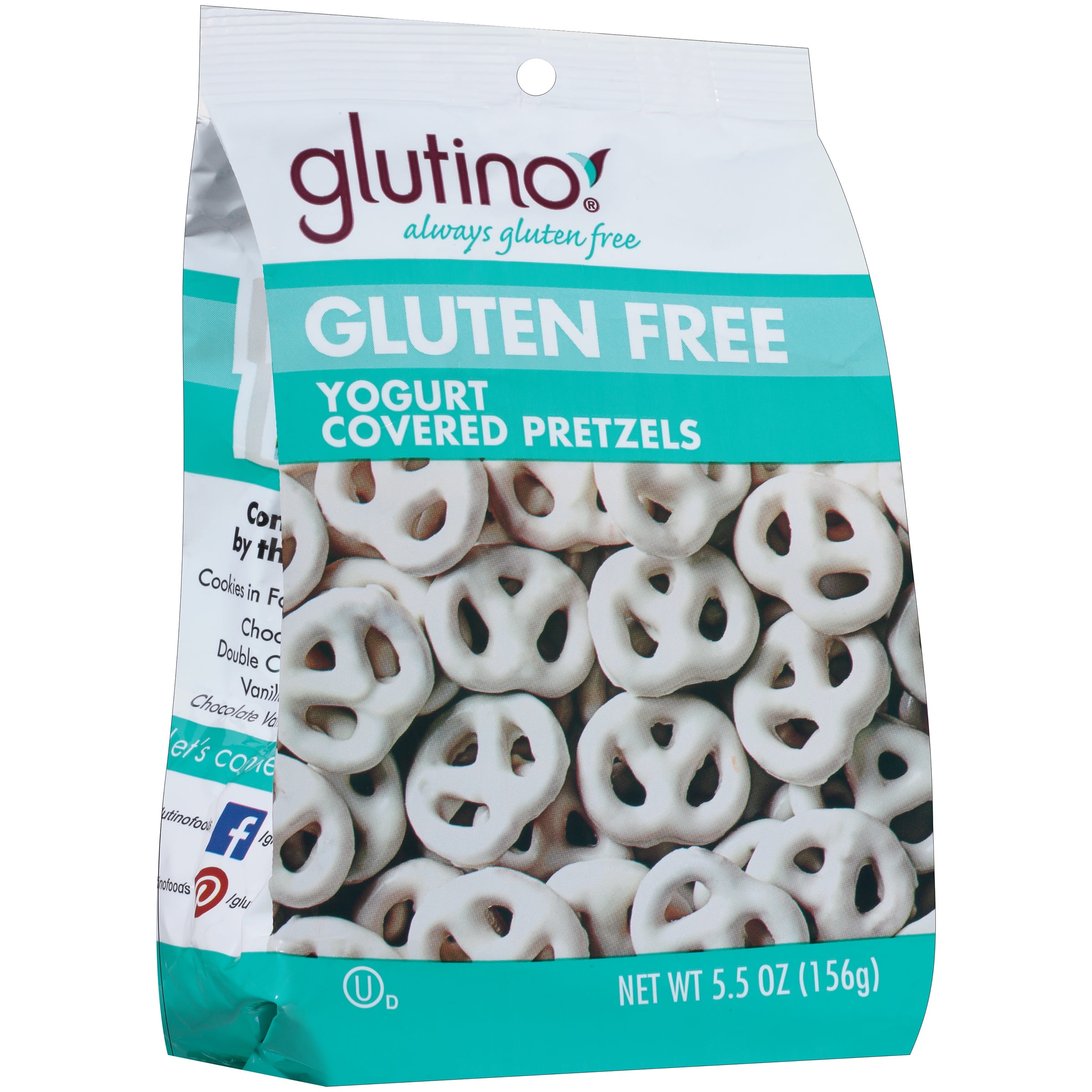 Glutino Gluten Free Yogurt Covered Pretzels 5.5 oz Bag. by Boulder Brands USA, Inc.