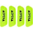 thumbnail image 5 of 4 Uds. Autoadhesivo para puerta de coche, pegatina de advertencia reflectante, cinta de seguridad, señal adhesiva (verde) TUNC Sencillez, 5 of 5