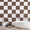 thumbnail image 3 of DEWOO 12''x12'' Peel and Stick Kitchen Backsplash Tiles Floral Cute Contact Paper Vintage Village Country Cottage Wallpaper Farmhouse Renter Friendly Geometry Heat & Water Resistant Kitchen Bedroom, 3 of 10