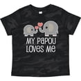thumbnail image 3 of Inktastic My Papou Grandpa Loves Me Boys or Girls Toddler T-Shirt, 3 of 5