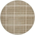 thumbnail image 4 of Nourison Grafix 8' x Round Taupe Farmhouse Indoor Rug, 4 of 8
