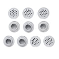 thumbnail image 2 of 10 Pcs Cache-Grille Rond en Métal pour Armoire et Placard, Ventilation Maison, 2 of 7