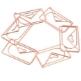 thumbnail image 3 of KAKOWELY 20pcs Large Metal Paper Clips Envelop Shape Paper Simple Note Clips Portable Office Clamps(Rose Gold),1.1X"X0.75"X0.04", 3 of 5
