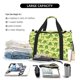 thumbnail image 5 of Easygdp Funny Frogs Bolsa de Gimnasio, Bolsa de Viaje Duffel, Bolsa de Fin de Semana con Compartimentos, Bolsa de Mano para Noche, 5 of 7