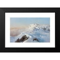 thumbnail image 2 of Edward Theodore Compton 18x13 Black Modern Framed Museum Art Print Titled - Above the Fog Sea (Monte Rosa Vom Rimpfischhorn) (1914), 2 of 5