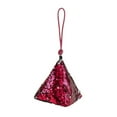 thumbnail image 4 of Glitter Rhinestone Evening Bag for Women Triangle Cocktail Pouch Clutch Bag, 4 of 21