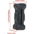 thumbnail image 6 of LABLT 1 Pair Bumper Mounted Tailgate Rubber Latch Replacement for 1994-2004 S10 Sonoma 15726082, 6 of 7