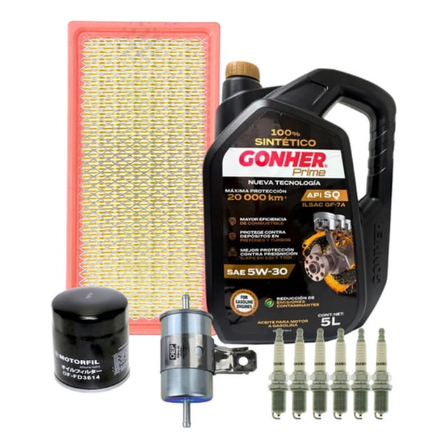 Kit De Afinacion Voyager 1987 Al 1989 Gonher Sintetico 5w30