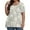 #A06-Light Gray, variant on Womens Plus Size Tops Summer Casual Cute Tees Short Sleeve V-Neck Daisy Floral Graphic T-Shirt 4x-5x Tunics Blouses,3XL Light Brown