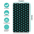 thumbnail image 5 of Pet Feeding Mat with Classic Polka Dot Print, Durable Waterproof Dog Food Mat, Absorbent, Non-Slip, Quick Dry, Washable Mat Featuring Vintage Polka and Retro Dots, 5 of 7