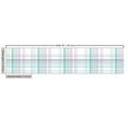 thumbnail image 3 of Ambesonne Fashion Fabric by the Yard Upholstery, Violet Greenish Plaid Art, 2 Yards, Pastel Purple Sea Green, 3 of 5