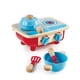 thumbnail image 1 of Juego de cocina Hape de madera para niños pequeños de 6 piezas con estufa de juguete y sartén, 1 of 6