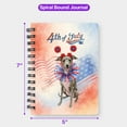 thumbnail image 5 of 4th of July Italian Greyhound Celebrates Independence Day Spiral Bound Journal Greyhound Dog Lover 5x7in Spiral Notebook - 12010, 5 of 5