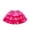 Hot Pink, variant on Girls' 3-Tier Ruffle Skirt, Elastic Waist Satin Cake Tutu Skirt Tutu for Girls Spring/Summer & Dress-Up Outfits Pink 4-5 Years