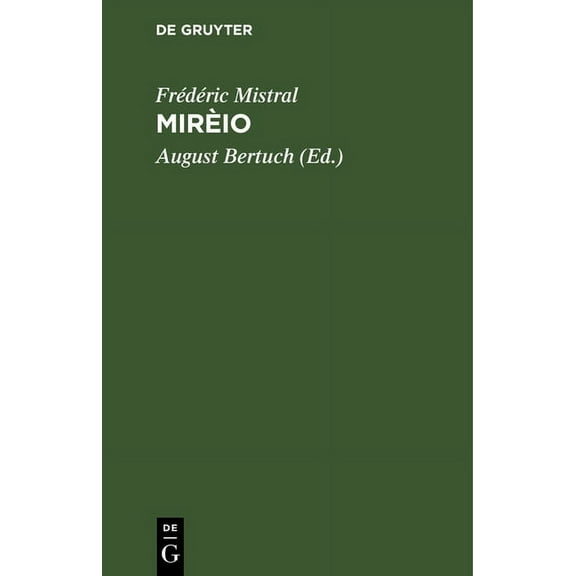 Mirèio: Provençalische Dichtung, (Hardcover)