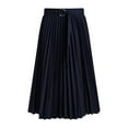 thumbnail image 4 of Free Assembly Women's and Women's Plus Sunburst Pleat Maxi Skirt, Sizes XS-4X, 4 of 5