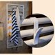thumbnail image 5 of Kitchen Bathroom Hanger Clips Storage Racks Hanger Heated Towel Radiator Rail Clothes Scarf Hanger Hooks Holder B, 5 of 5