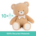 thumbnail image 3 of GUND Baby Sustainable Teddy Bear Plush, Stuffed Animal Made from Recycled Materials, Spring Decor, Easter Gift for Babies and Newborns, Brown/Cream, 13, 3 of 6