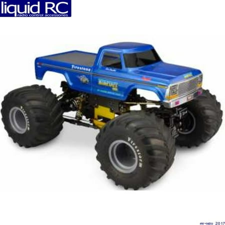 1979 Arctic Cat Snowmobile - J Concepts 0305 1979 Ford F-250 Monster Truck Clear Body w/ Bumpers JCO0305