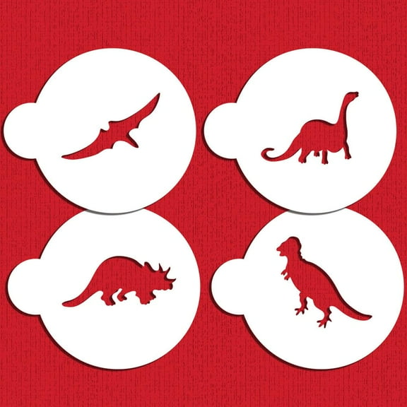 Dinosaur Cookie Stencil Set C1048 by Designer Stencils
