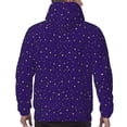 thumbnail image 5 of Hoodies for Men - night sky golden stars navyblue Long Sleeve Comfrt Men'S Fashion Hoodies & Sweatshirts, Sweatshirts for Men Hoodies Pullover Clothing Clothes with Pouch, 5 of 7