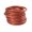 Rose gold, variant on Flash Filled Plastic Gold Buddha Bracelet Gold Foil Filled Silicone Bracelet Suitable for Buddha Girl's Summer Female