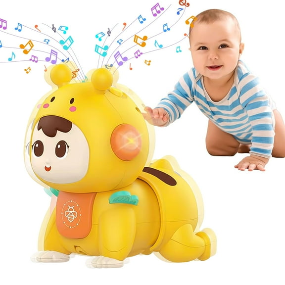 Baby Toys 6-12 Months, Crawl Walk Learning Toys for Toddler 1 Year Old Boys Girls Gifts