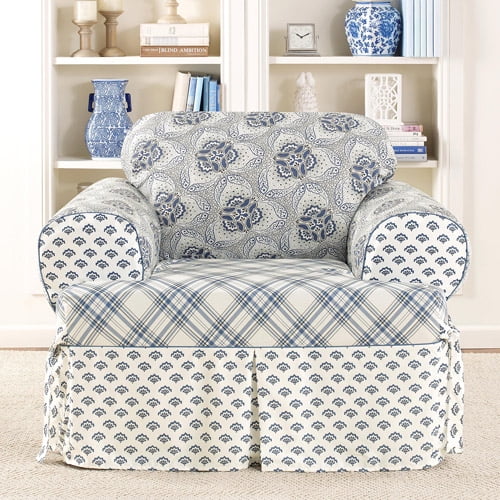 SureFit Amelie Club Chair TCushion Slipcover