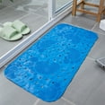 thumbnail image 5 of Blueek Bath Tub Shower Mat - Cute Footprint Floor Mat for Bathroom & Pool, Waterproof & Easy Clean Suction Cups and Drain Holes to Keep Tubs Clean(Blue,25x13in), 5 of 9