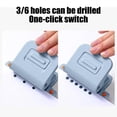 thumbnail image 6 of Virelaxpo 3-Hole 6-Hole Paper Punch, Adjustable Hole Puncher and A4 Paper Punch for Binder, Document Organization, Compact Manual Paper Punch, 2.59x2.36x2.28 Inch, 6 of 6